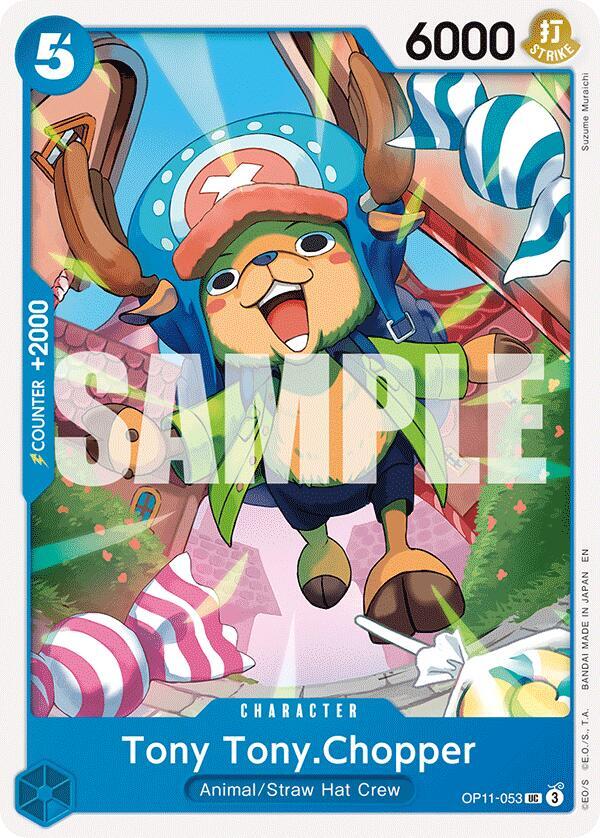 Tony Tony.Chopper UC A Fist of Divine Speed OP11-053 NM