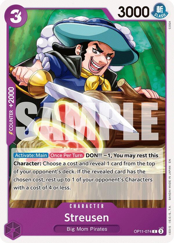 Streusen C A Fist of Divine Speed OP11-074 NM