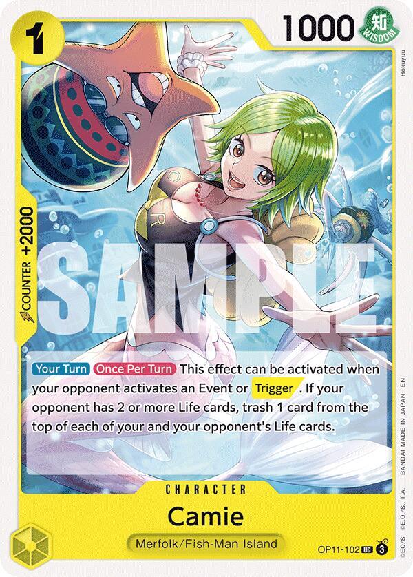 Camie UC A Fist of Divine Speed OP11-102 NM