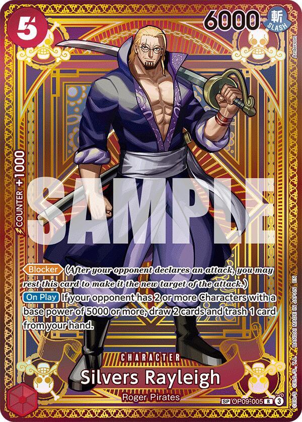 Silvers Rayleigh (SP) R A Fist of Divine Speed OP09-005 NM