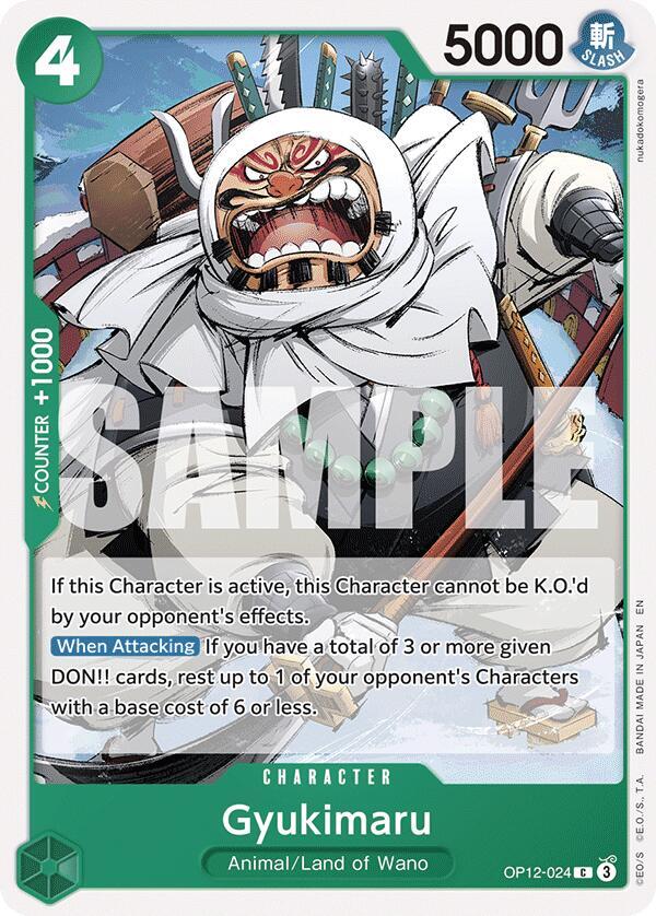 Gyukimaru C Legacy of the Master OP12-024 NM