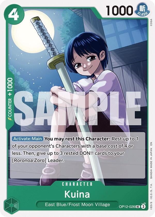 Kuina UC Legacy of the Master OP12-026 NM