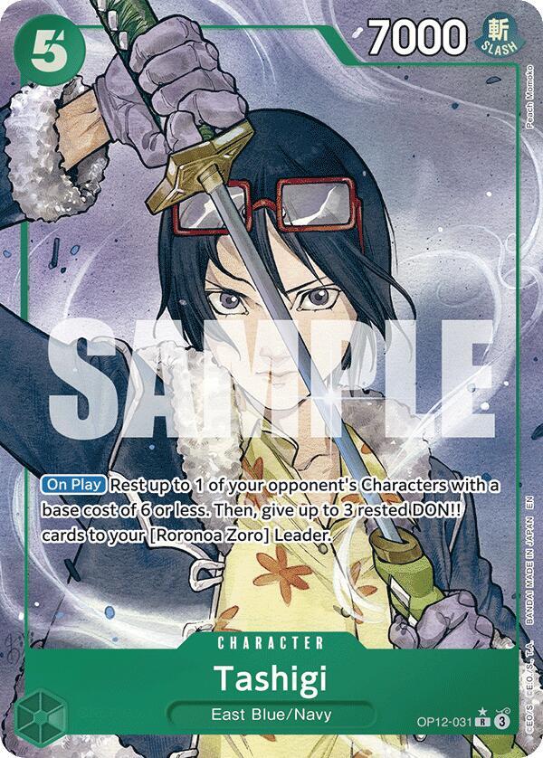 Tashigi (Alternate Art) R Legacy of the Master OP12-031 NM
