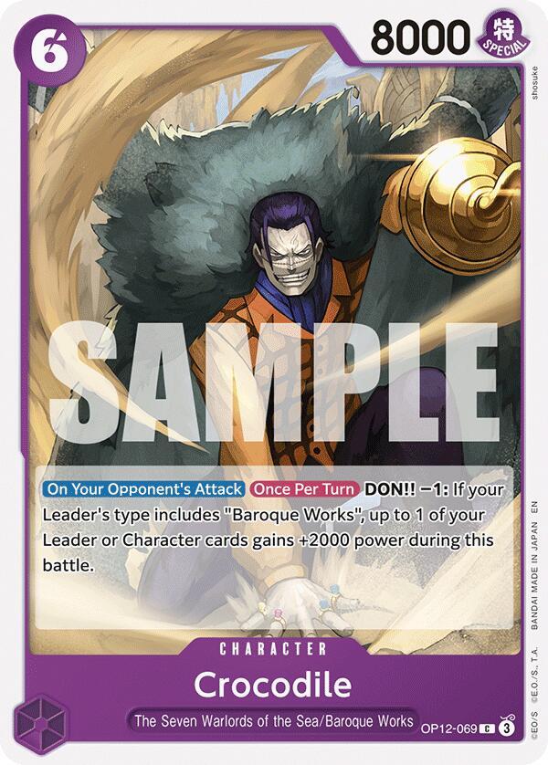 Crocodile C Legacy of the Master OP12-069 NM
