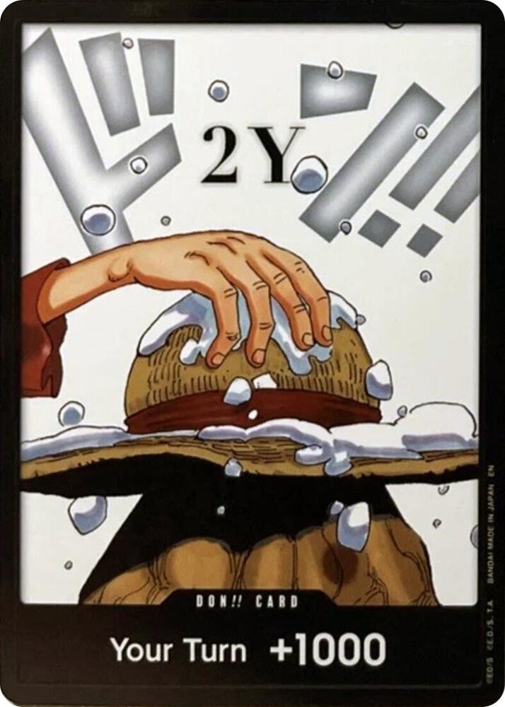 DON!! Card (2Y) (Double Pack Set Vol. 8) DON!! Legacy of the Master NM