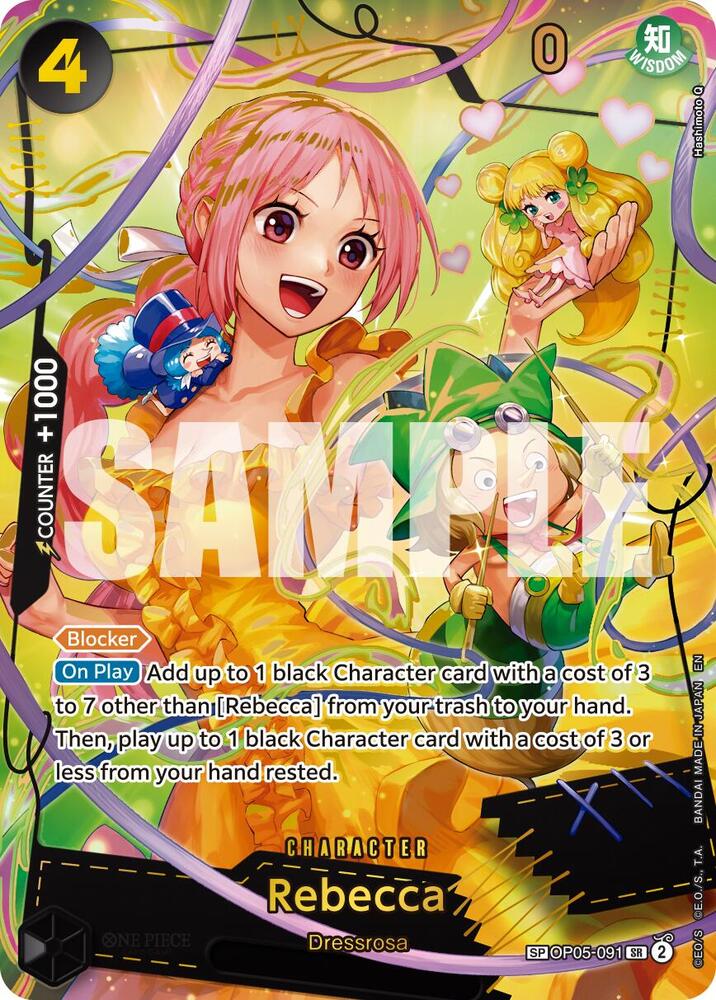 Rebecca (SP) SR Premium Booster -The Best- Vol. 2 OP05-091 NM