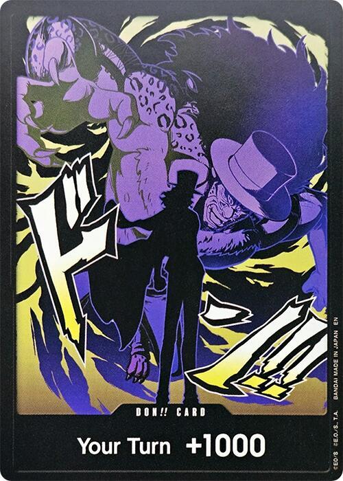 DON!! Card (Rob Lucci) DON!! Premium Booster -The Best- Vol. 2 NM