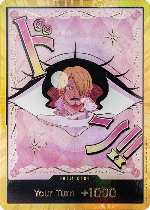 DON!! Card (Pudding) (Gold) DON!! Premium Booster -The Best- Vol. 2 NM