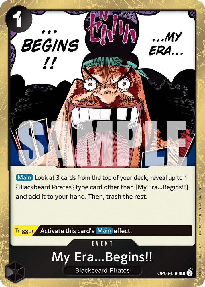 My Era...Begins!! (Reprint) R Premium Booster -The Best- Vol. 2 OP09-096 NM