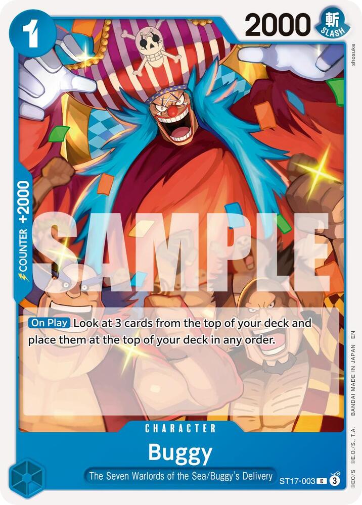 Buggy - ST17-003 (Reprint) C Premium Booster -The Best- Vol. 2 ST17-003 NM