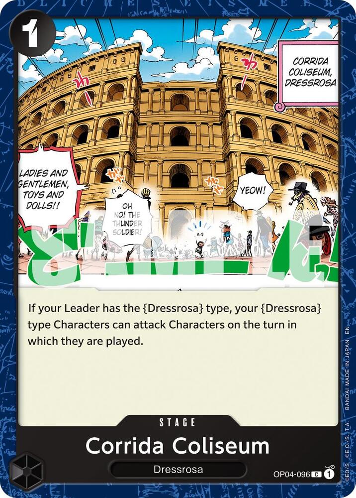 Corrida Coliseum (Reprint) C Premium Booster -The Best- Vol. 2 OP04-096 NM