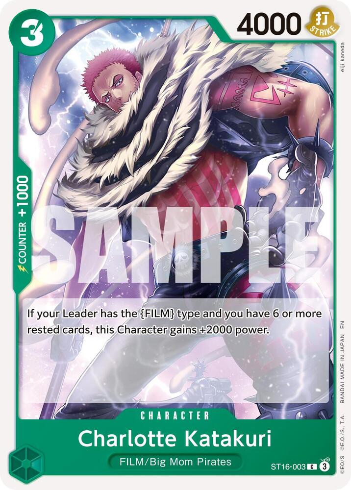 Charlotte Katakuri (Reprint) C Premium Booster -The Best- Vol. 2 ST16-003 NM