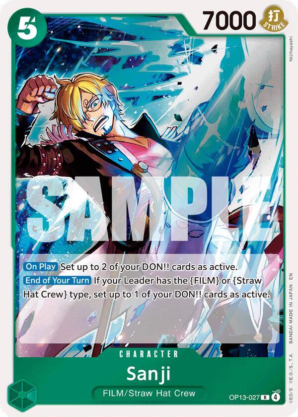 Sanji R Carrying On His Will OP13-027 NM