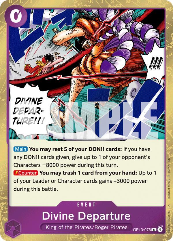 Divine Departure R Carrying On His Will OP13-076 NM
