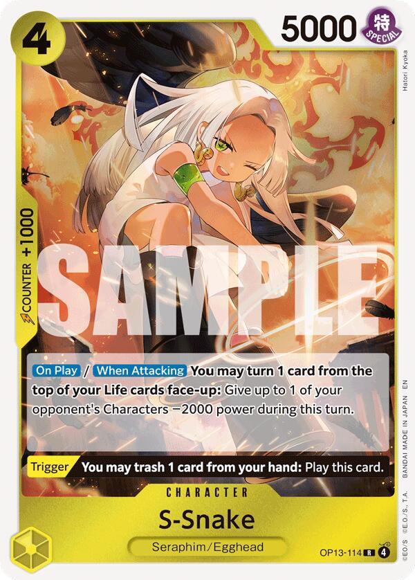 S-Snake R Carrying On His Will OP13-114 NM