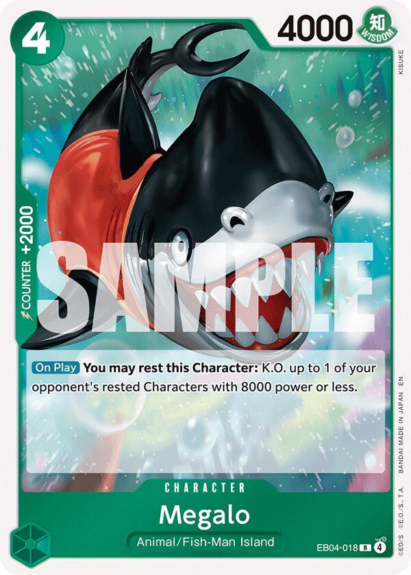 Megalo R The Azure Sea's Seven EB04-018 NM