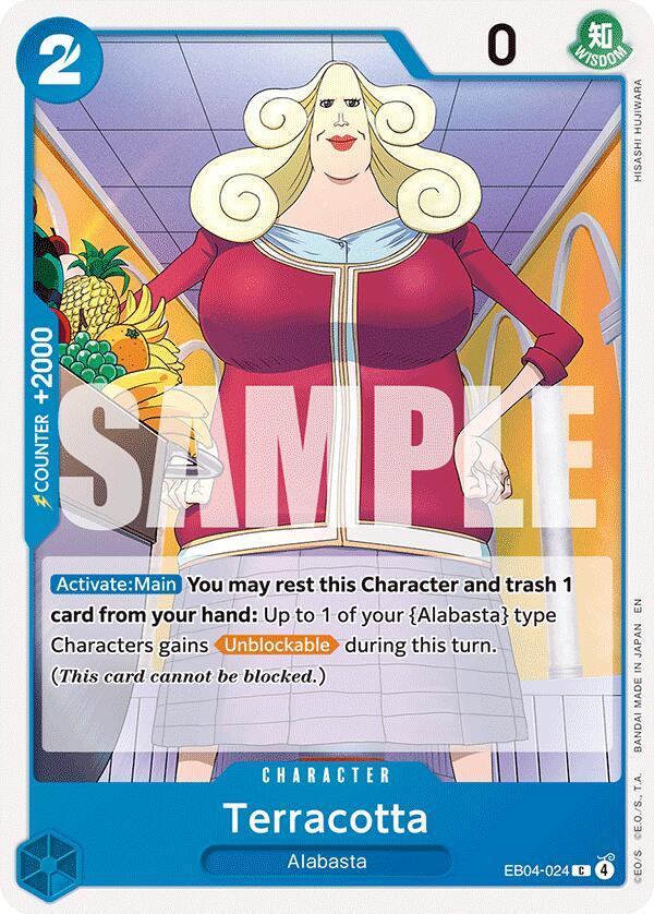 Terracotta C The Azure Sea's Seven EB04-024 NM