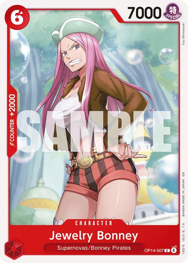 Jewelry Bonney C The Azure Sea's Seven OP14-007 NM