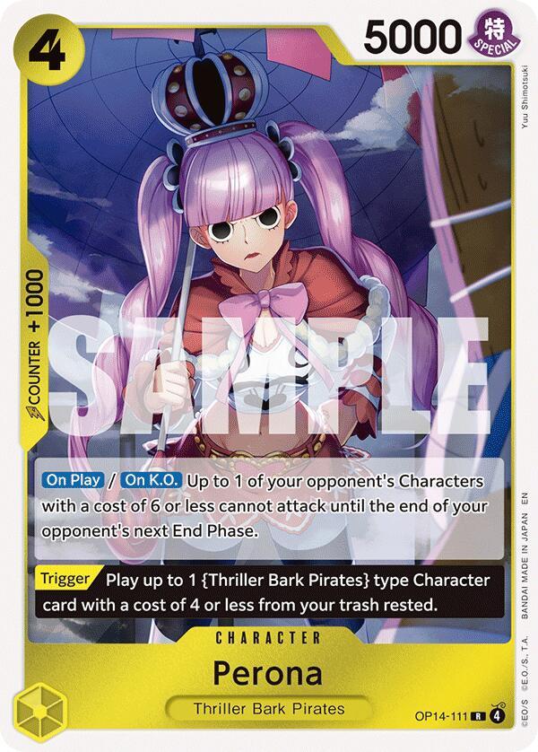 Perona - OP14-111 R The Azure Sea's Seven OP14-111 NM
