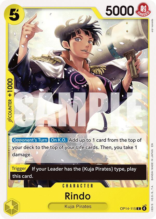 Rindo C The Azure Sea's Seven OP14-115 NM