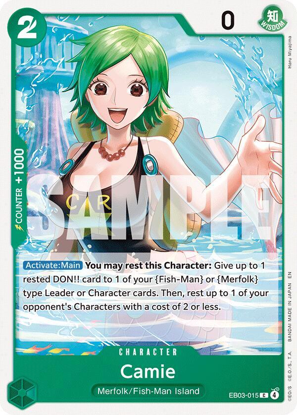 Camie C Extra Booster: One Piece Heroines Edition EB03-015 NM
