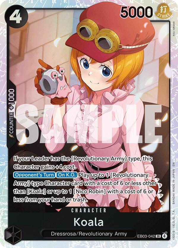 Koala SR Extra Booster: One Piece Heroines Edition EB03-042 NM
