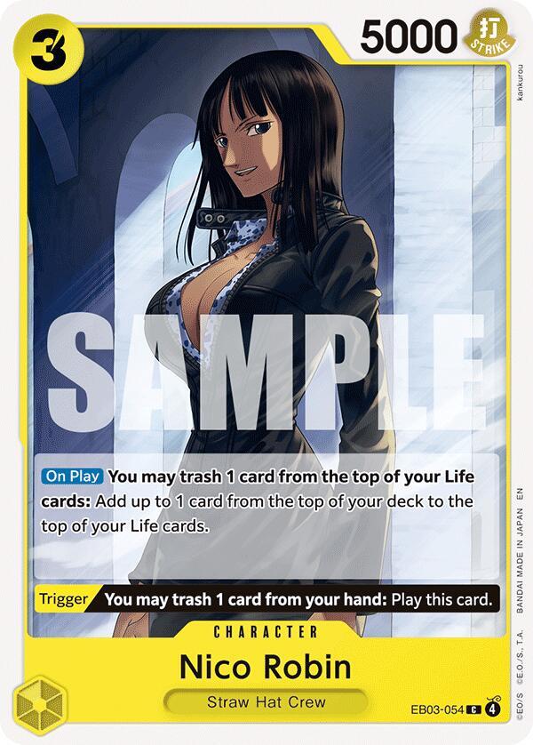 Nico Robin (054) C Extra Booster: One Piece Heroines Edition EB03-054 NM