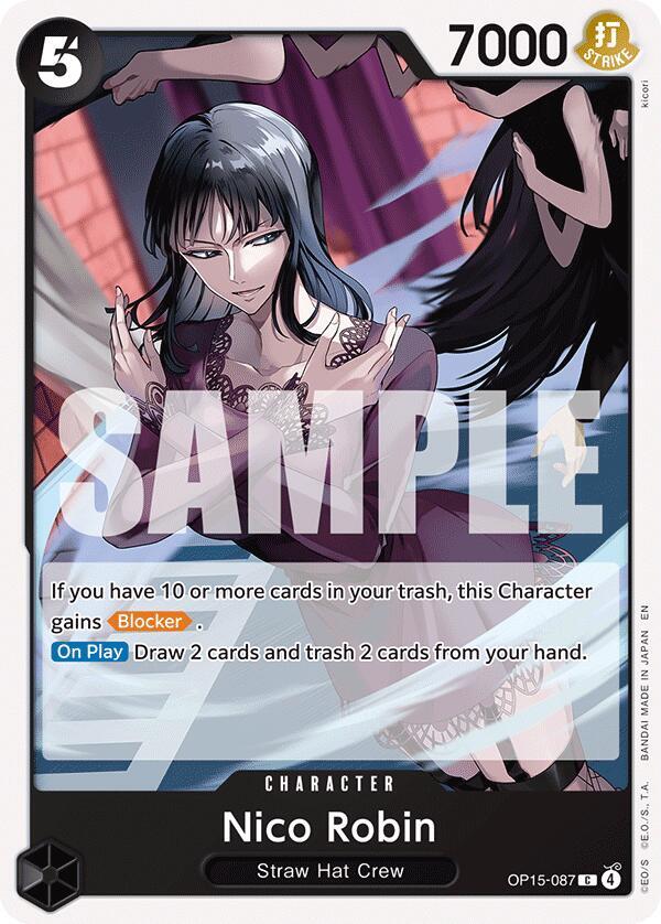 Nico Robin (OP15-087) C Adventure on Kami's Island OP15-087 NM
