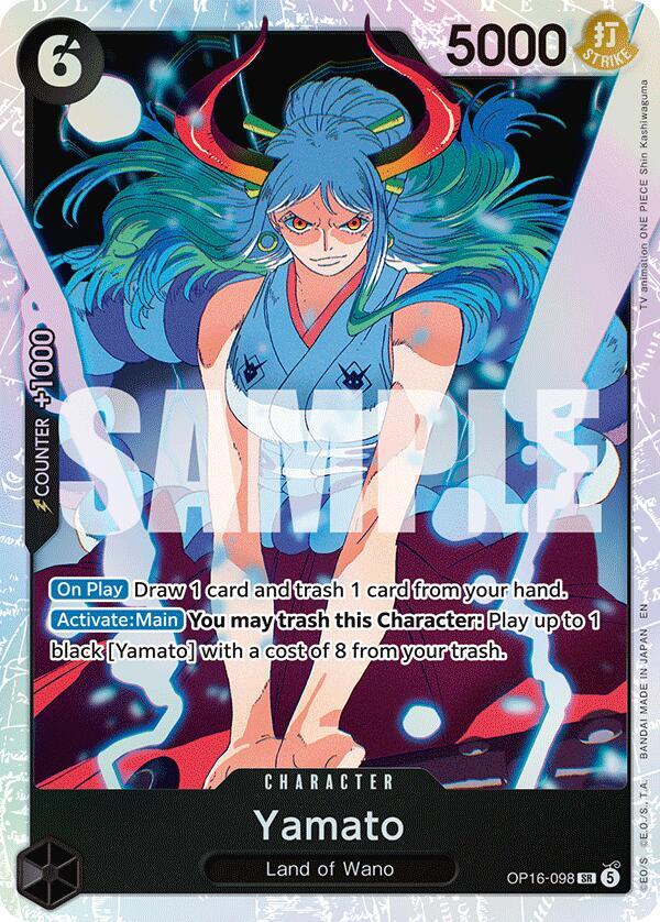 Yamato (098) SR The Time of Battle OP16-098 NM