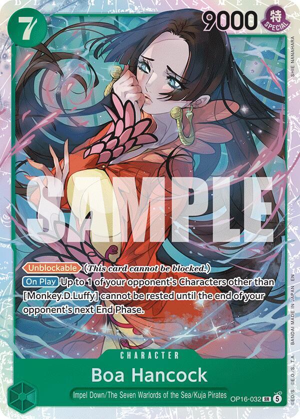 Boa Hancock SR The Time of Battle OP16-032 NM