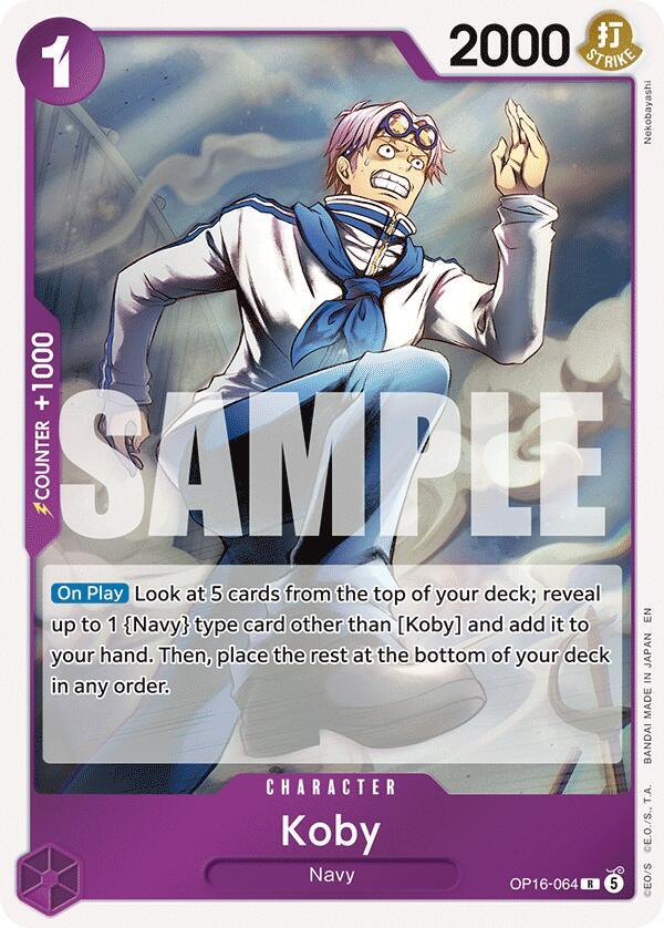 Koby R The Time of Battle OP16-064 NM
