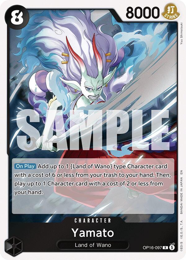 Yamato (097) R The Time of Battle OP16-097 NM