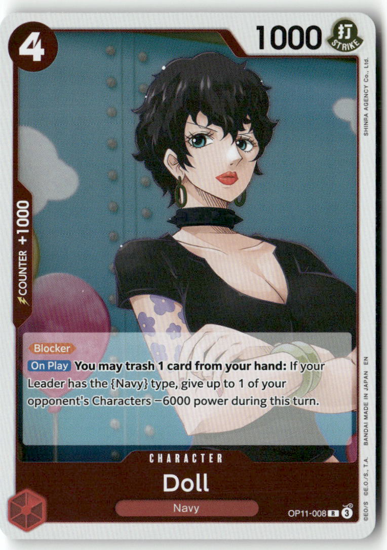 Doll R A Fist of Divine Speed OP11-008 NM