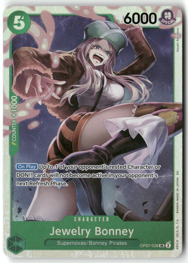 Jewelry Bonney (026) SR 500 Years in the Future OP07-026 NM