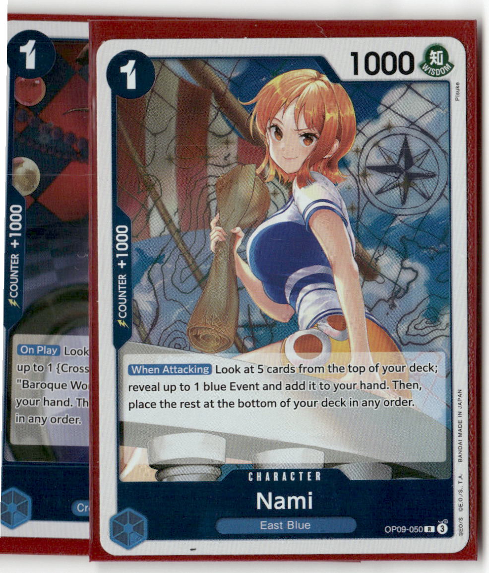 Nami (050) R Emperors in the New World OP09-050 NM