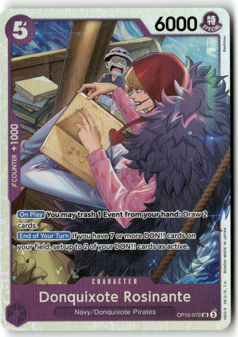 Donquixote Rosinante SR Royal Blood OP10-072 NM