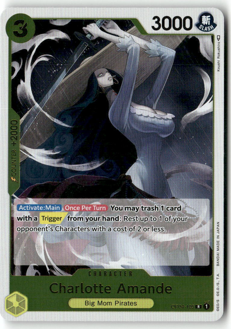 Charlotte Amande R Kingdoms of Intrigue OP04-105 NM