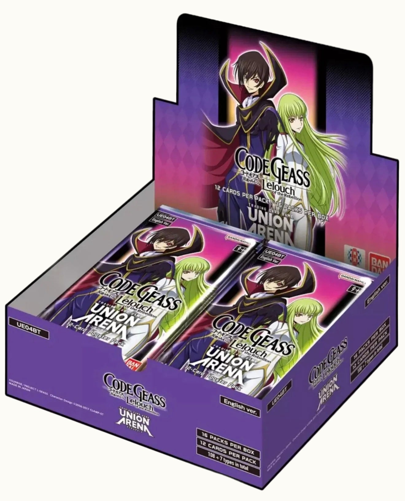 CODE GEASS: Lelouch of the Rebellion Booster English