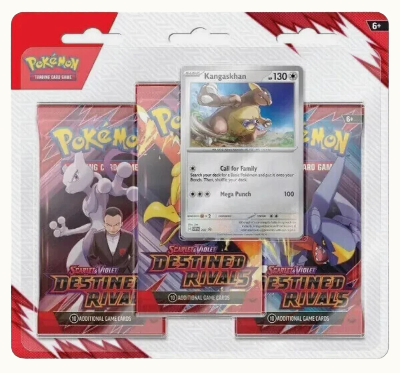Pokemon TCG - Scarlet & Violet: Destined Rivals 3-Pack - PROMO