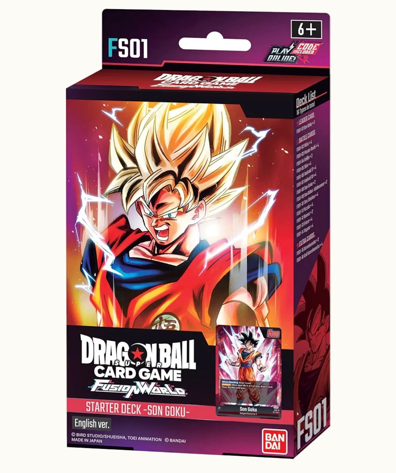 FUSION WORLD: SON GOKU STARTER DECK 01 (FS01)