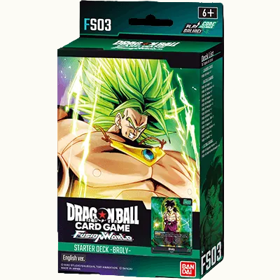 FUSION WORLD: BROLY STARTER DECK 03 (FS03)