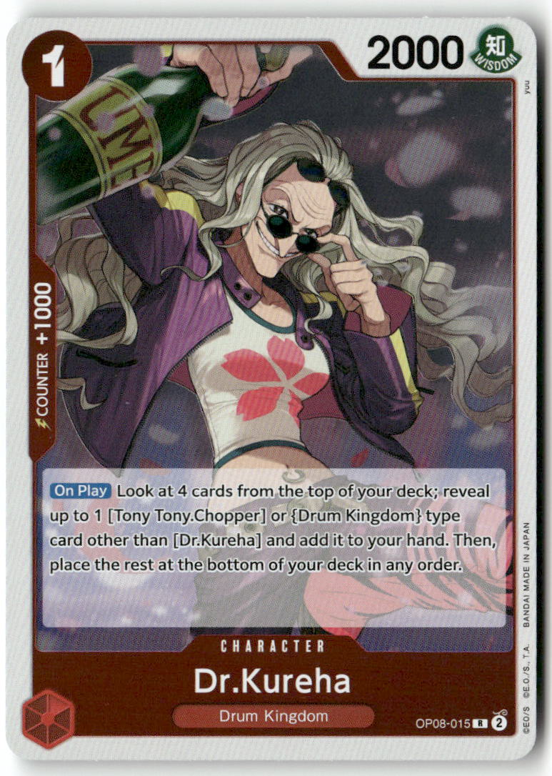 Dr.Kureha R Two Legends OP08-015 NM
