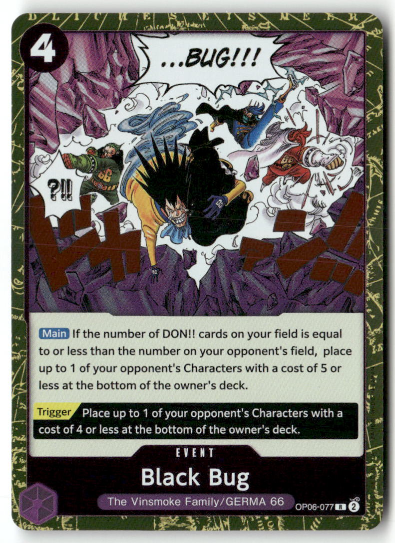 Black Bug R Wings of the Captain OP06-077 NM