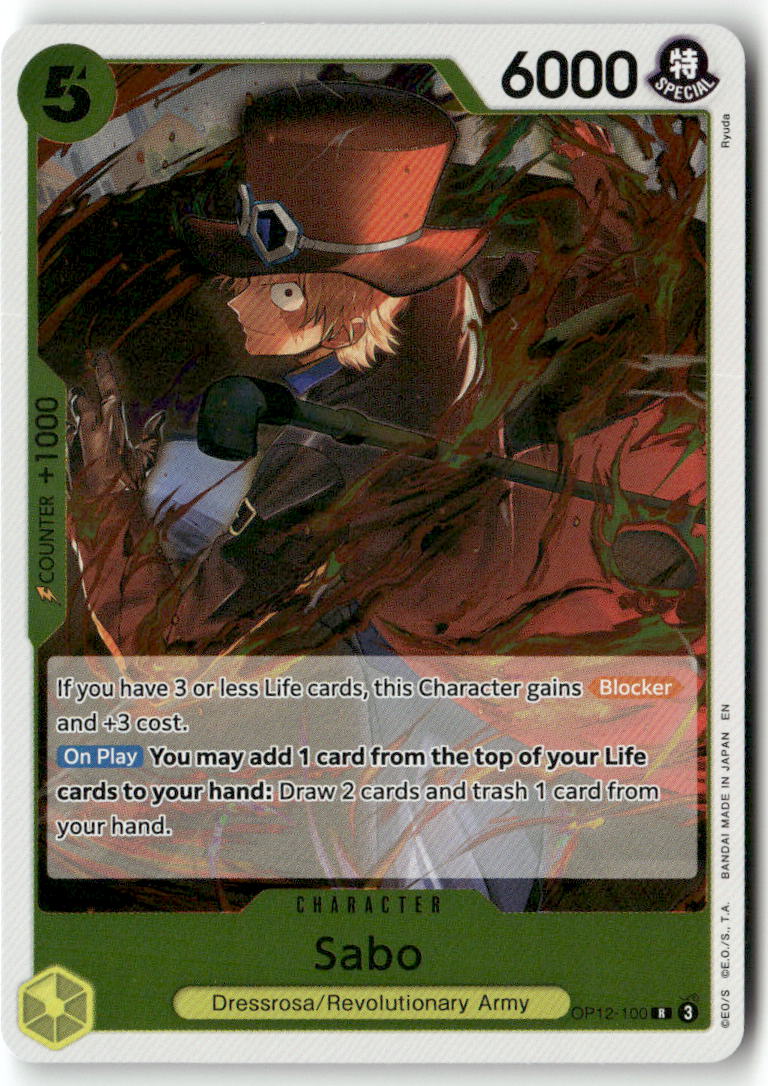Sabo R Legacy of the Master OP12-100 NM