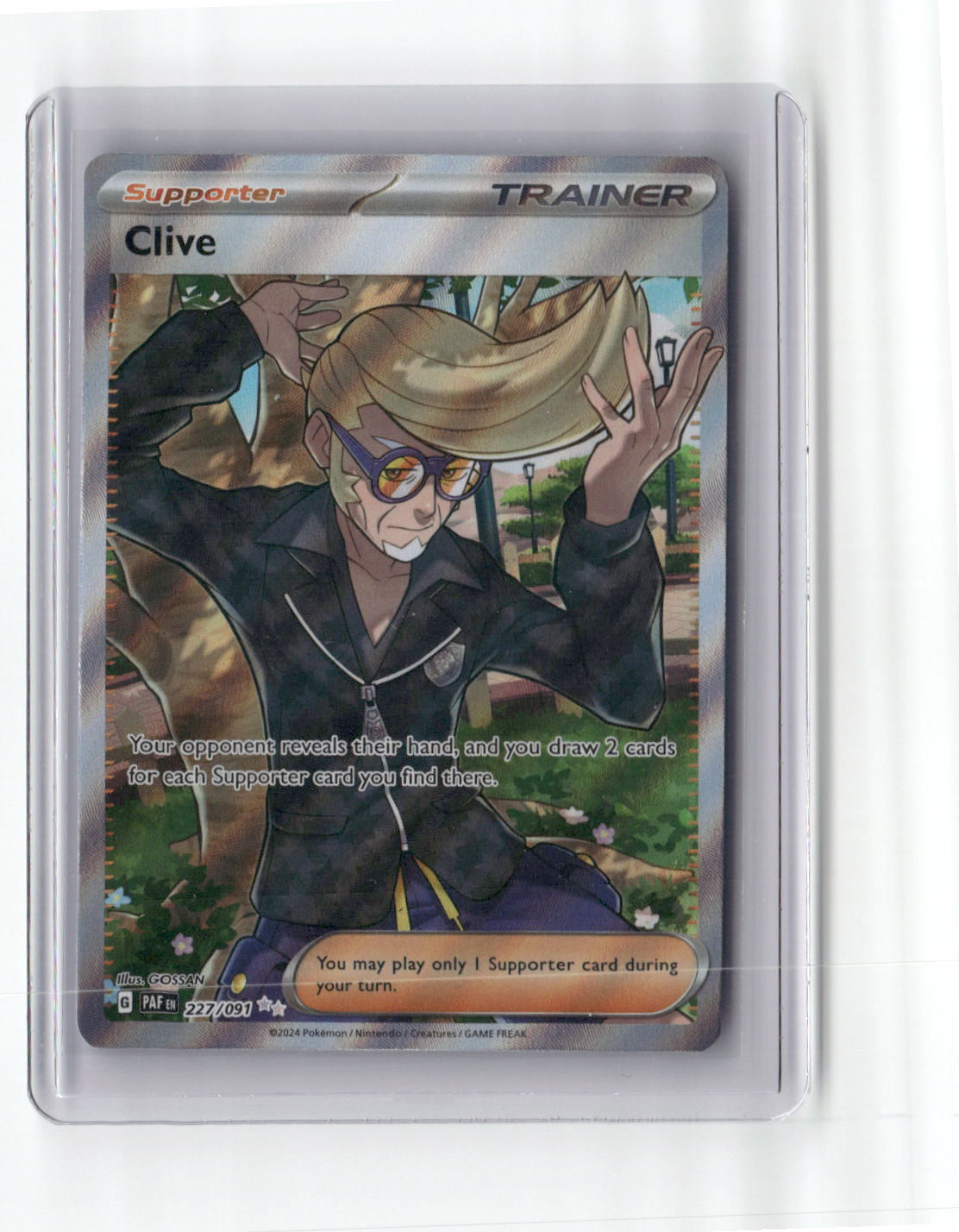clive pokemon card Ultra Rare SV: Paldean Fates 227/091 NM – Opdaddy Style:Thicc Blastoise Encased in a durable Pre-ordering Pokémon on the Gift Box