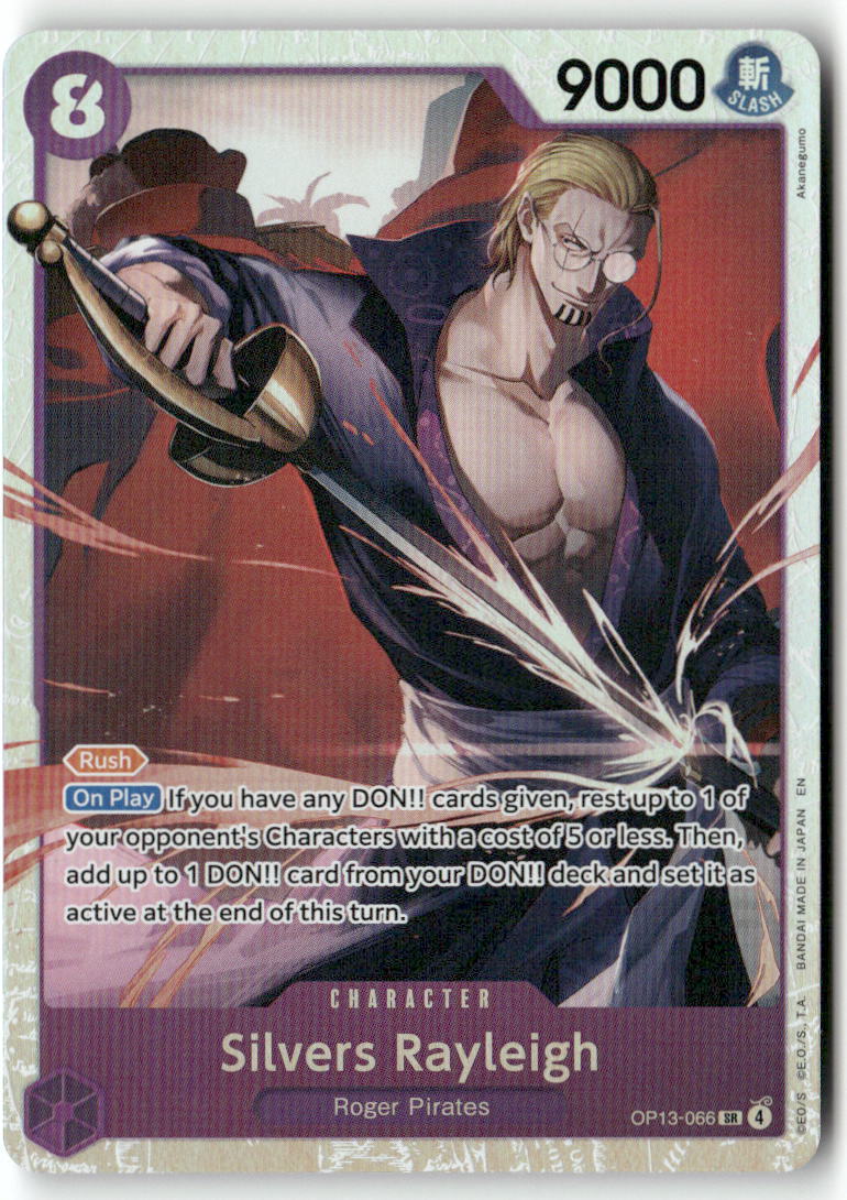 Silvers Rayleigh SR Carrying On His Will OP13-066 NM