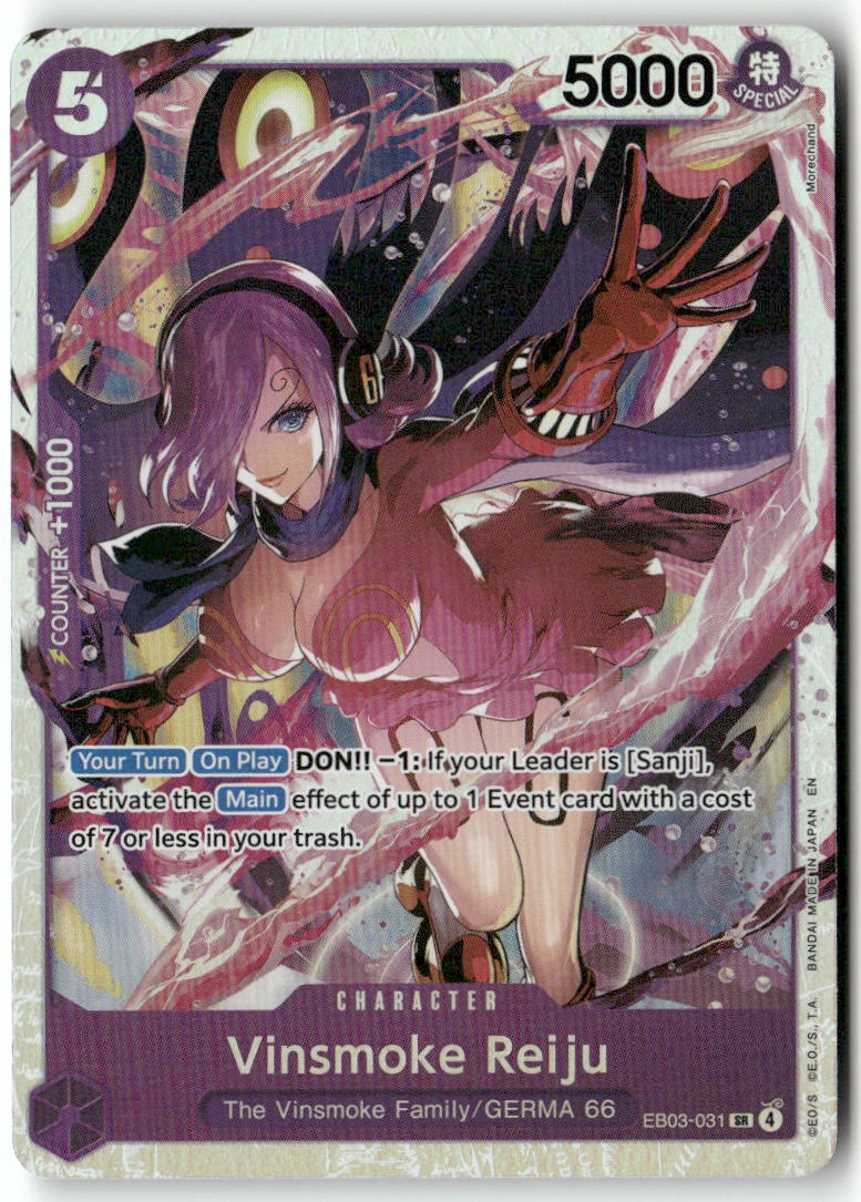 Vinsmoke Reiju SR Extra Booster: One Piece Heroines Edition EB03-031 NM