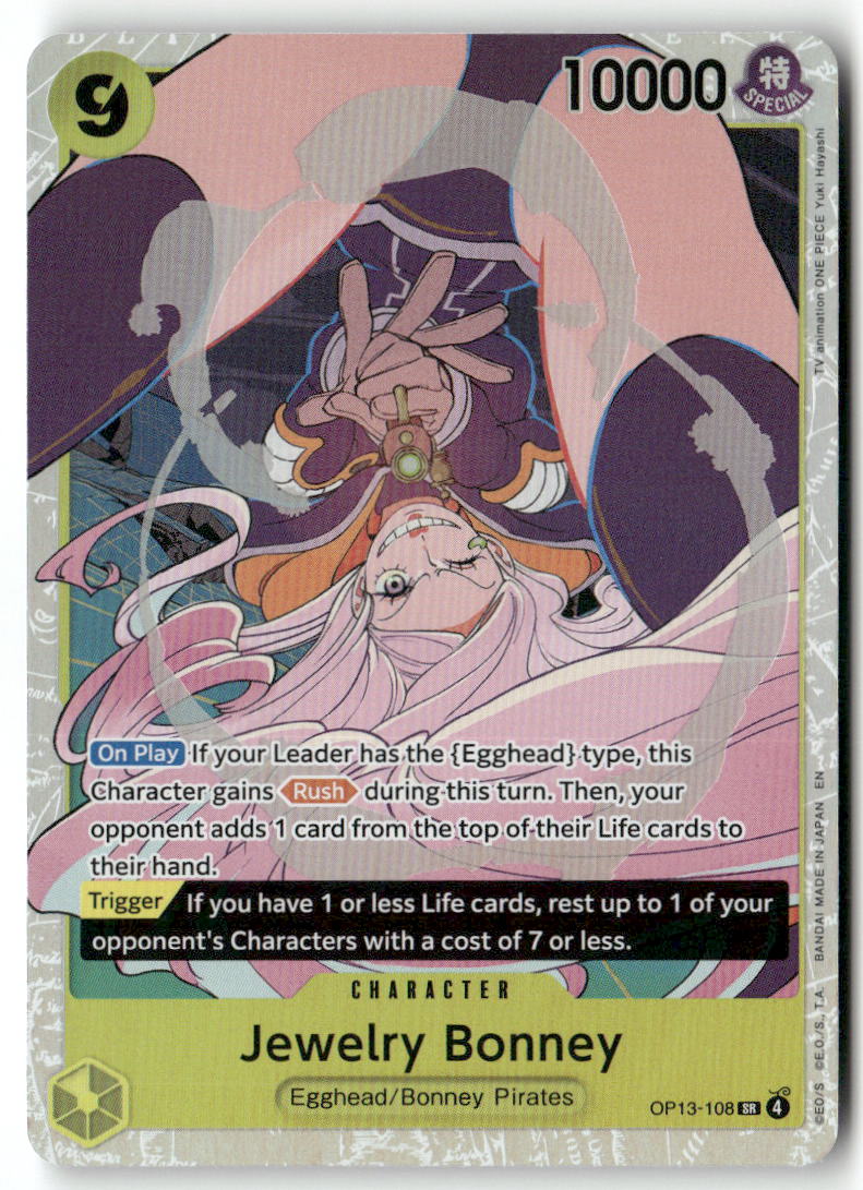 Jewelry Bonney (108) SR Carrying On His Will OP13-108 NM