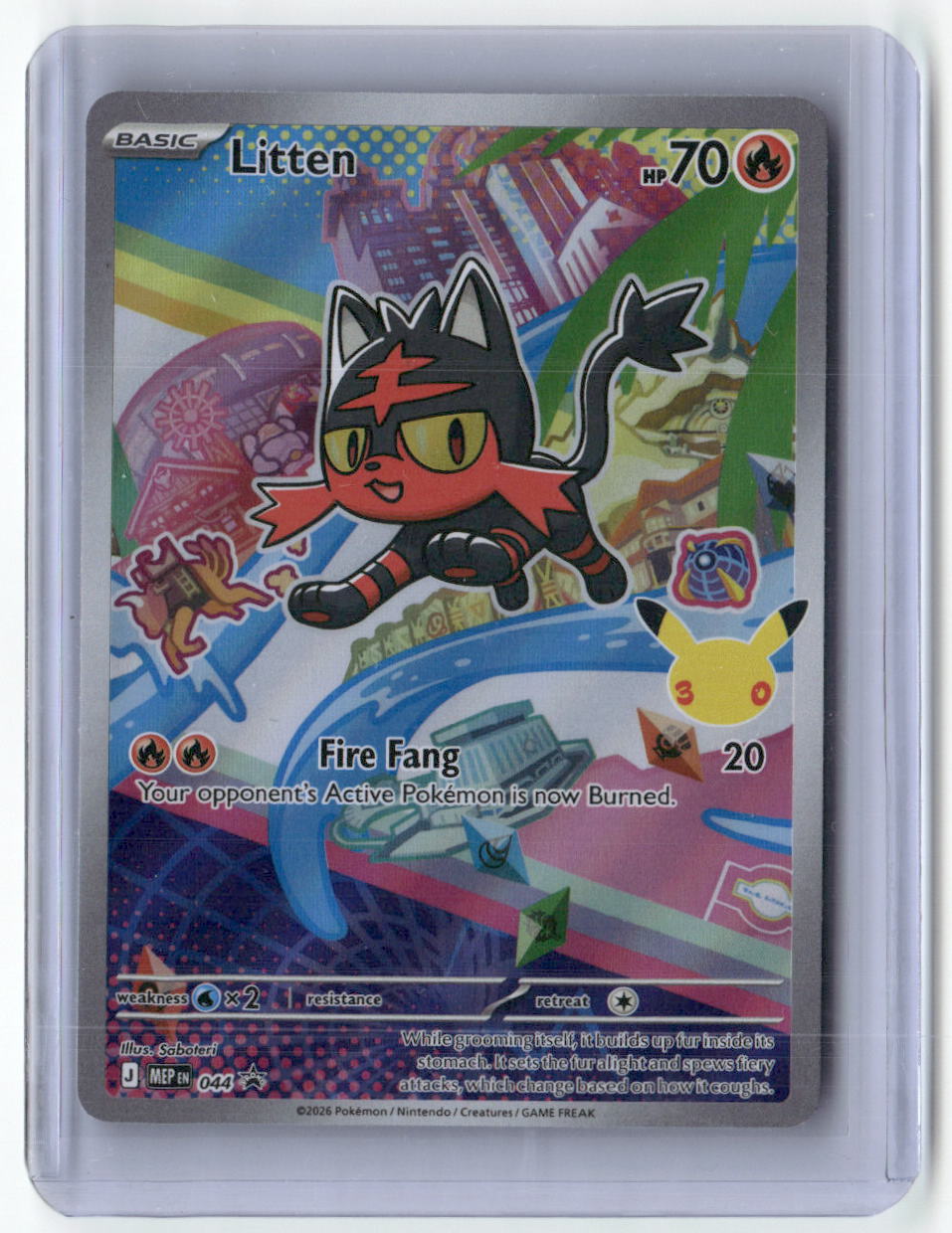 Litten Promo ME: Mega Evolution Promo 044 NM