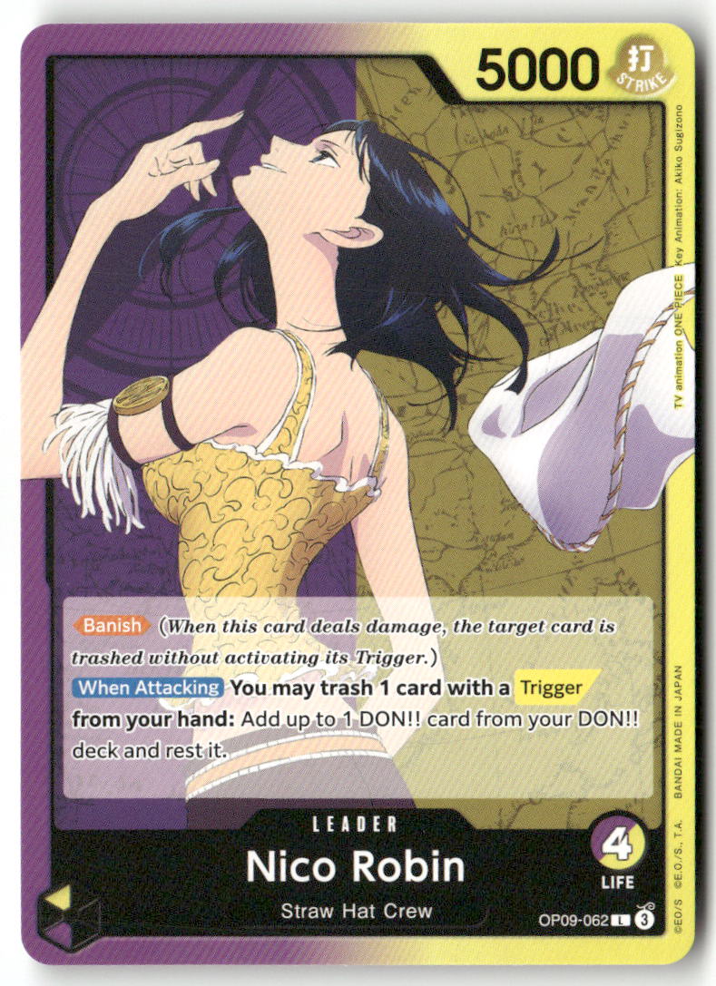 Nico Robin (062) L Emperors in the New World OP09-062 NM